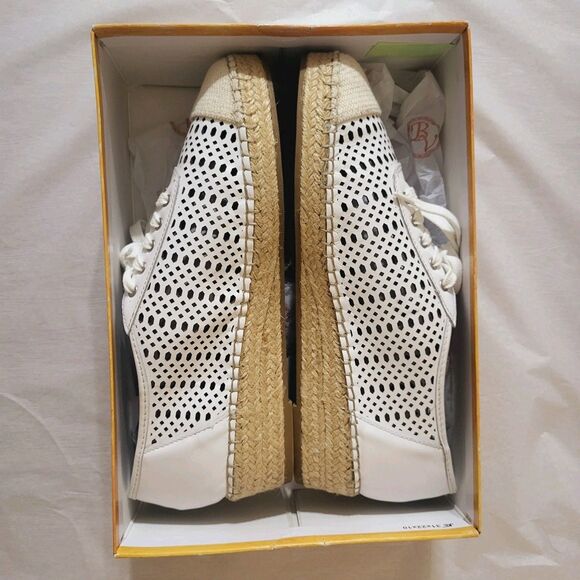 Bella Vita Clementine Leather Slip-on Lace-up oxford flats 12 Narrow New - Picture 12 of 15